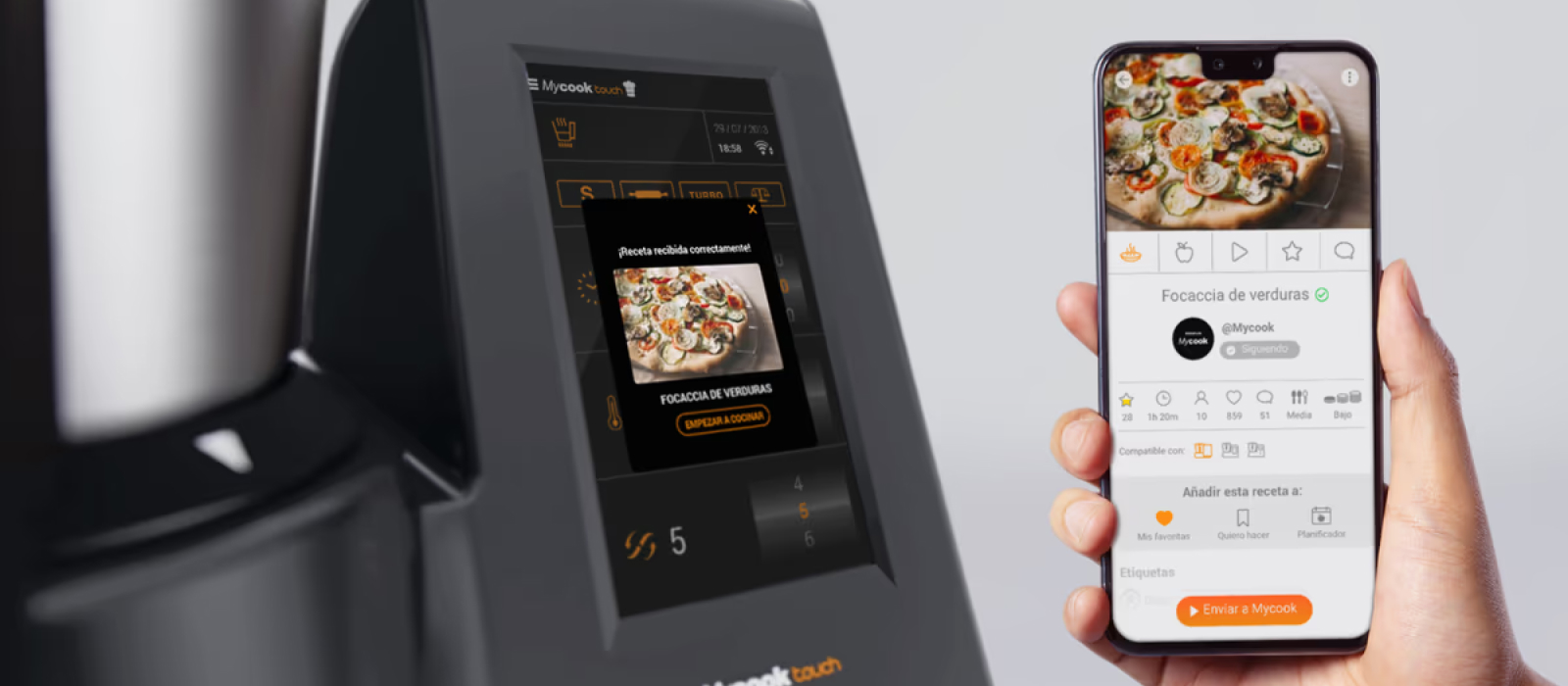 MyCook app, recipe detail view on iPhone