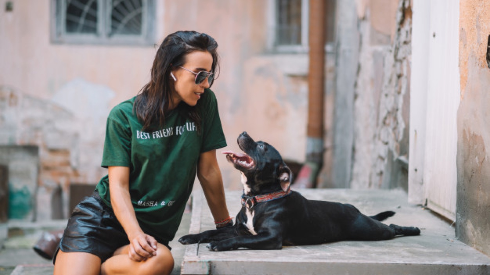 Miriam and her dog, user persona for the Zurich pet insurance project